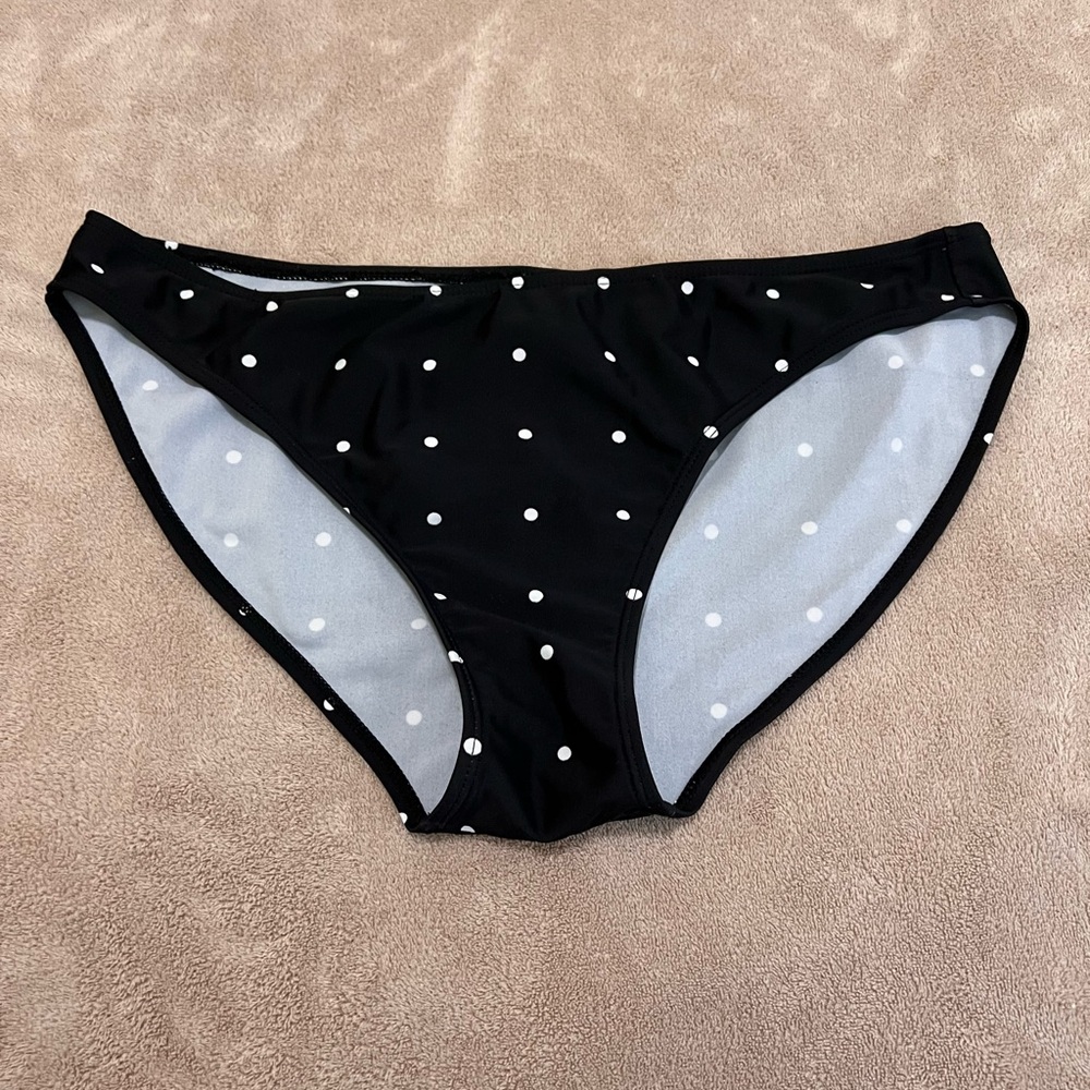 Official NFL Team Saints Swim Bikini Bottoms Sz XL
